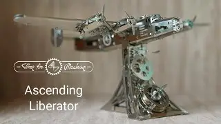 B-24 Liberator mechanical DIY model