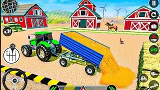 Modern Tractor Farming Driving Simulator 3D - New Tractor Games - Android Gameplay