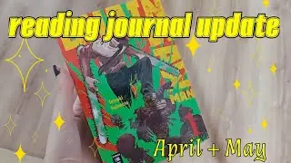 April + May reading journal update🪷🌸