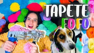 A VOLTA DA MÁQUINA DE FAZER TAPETE! Será que ficou bom? Paula Stephania 