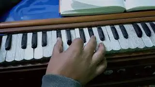 Ye Rate Ye Mausam Nadi Ka Kinara.. Harmonium Tutorial With Sargam and Chords. Asha Ji & Kishor Kumar