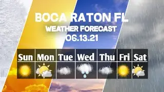 Weather Forecast Boca Raton, Florida ▶ Boca Raton weather Forecast 06/13/2021