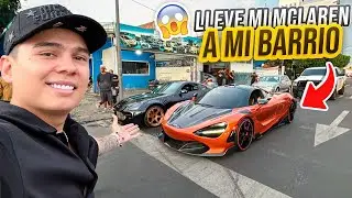 LLEVE MI MCLAREN A MI BARRIO AL TALLER DONDE INICIE HACE 8 AÑOS | ManuelRivera11