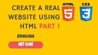 How to make a Website Part 1 | NET CODE