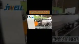 ABS pipe extrusion line #extrudermachine #pipeline