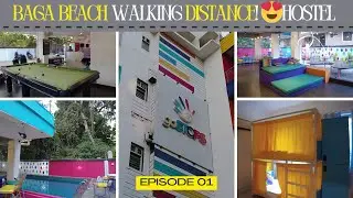 Baga Beach Se Sirf Minutes Door! 😍 | GoStops Hostel Stay | Part-01 (2026)