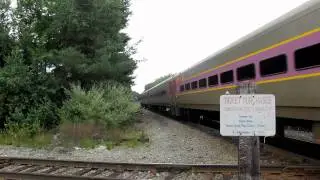 MBCR Trains/CSX Locals at Walpole Station (8/18/10)