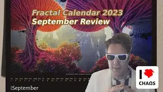 chaosTube - Fractal Calendar 2023 September