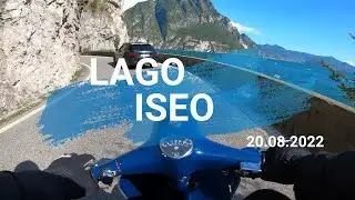 Mit der Vespa um den Lago d'Iseo | Primavera ET3 | Iseosee in 4K