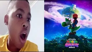 The Super Mario Galaxy Movie: Yoshi's first look + Luigi vs Bowser Junior scene reaction!!!