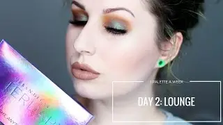 URBAN DECAY AFTERDARK - DAY 2: LOUNGE | 1 PALETTE FOR A WEEK