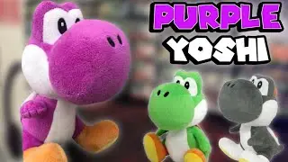 Mario Plush Adventures - Purple Yoshi!