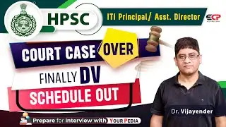 HPSC ITI Principal/Vice Principal DV schedule out as court case over | Prepare with YourPedia