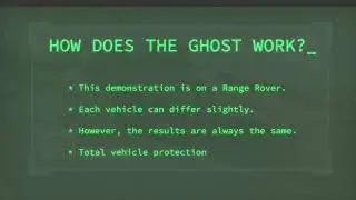 Autowatch Ghost Immobiliser - How It Works