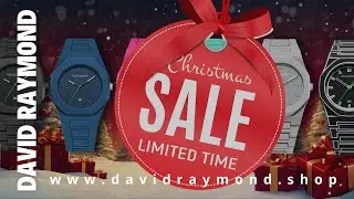 David Raymond Christmas Sale #watch #oceanplastics #supportandshare #giveback #fashion