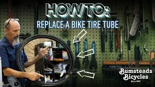 How to Replace a Bike Tire Tube | Quick & Easy Fix! | Bumstead's Bicycles