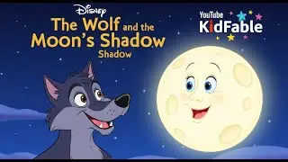 🐺🌙 The Wolf & The Moon's Shadow | A Fable of Pride, Illusion & Self-Discovery