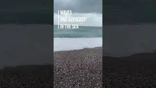 Waves and overcast in the Mediterranean Sea