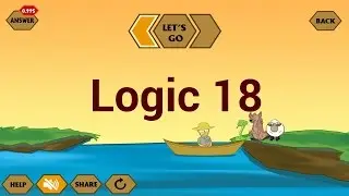 River crossing IQ game logic 18 solution