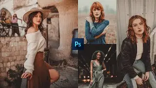 How to Edit MOODY DARK |Dark Brown | Camera Raw tutorial