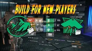 The Division - 1.8.2 ninja bag build for new players
