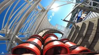 Mine Blower - POV - Fun Spot America (Kissimmee) - Gravitykraft - Hybrid Coaster