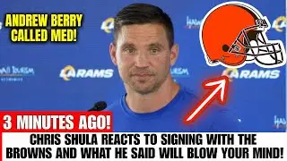 🚨YOU WON'T BELIEVE WHAT CHRIS SHULA SAID ABOUT SIGNING WITH THE BROWNS! CLEVELAND BROWNS NEWS!
