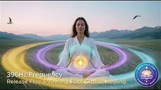 Stop Feeling Anxious 396Hz Grounding Frequency for Safety & Stability
