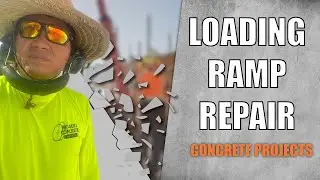 ⤴LOADING DOCK RAMP - Big Concrete Proyect - Construction in FLORIDA