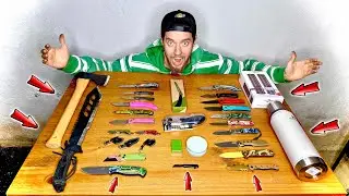 Außergewöhnliche Messer und nützliche Tools im XXL MESSER UNBOXING!