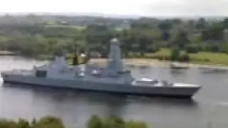 HMS Daring Maiden Voyage TYPE 45 D-CLASS DESTROYER