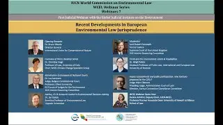 Recent Developments in European Environmental Law Jurisprudence (Part 1)