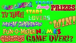 ALL Tenna Fancy Text Graphics (Deltarune Chapter 3)