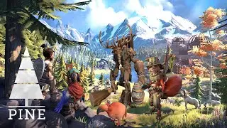 Pine ★ Gameplay 2022 ★ Fantasy Adventure with an open developing world ★ PC Steam Game 2019