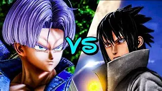 Trunks Vs Sasuke Jump Force Gameplay #trunks #sasuke #jumpforce #gameplay
