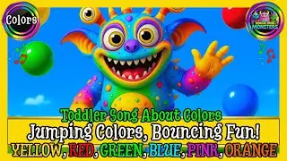 Jumping Colors, Bouncing Fun! | Colorful Fun | Magic Mini Monsters #magicminimonsters