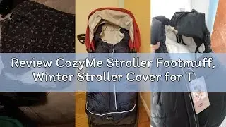 Review CozyMe Stroller Footmuff, Winter Stroller Cover for Toddler, Easy Temperature Reguration Stro