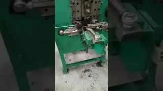 Automatic buckle making machine