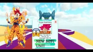 NEW BEST UNIT!! All Star Tower Defense Goku 6 Star Stats Showcase