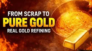 Old Gold Analysis to Pure 24K Gold | Scrap Gold Refining Complete Process