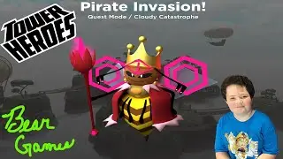 How to beat Weekly Challenge | Pirate Invasion | Roblox Tower Heroes | Bear Games