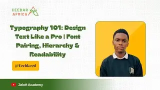 Typography 101 Design Text Like a Pro  Font Pairing, Hierarchy & Readability
