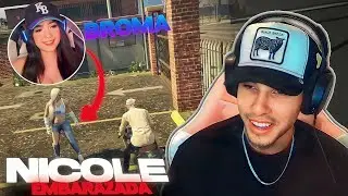 La broma de Nicole a Yonaikel | Molestando la jeva de Vampi, Samulx
