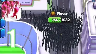 Crowd City Gameplay Walkthrough Part 1 | Android, iOS Mobile Game