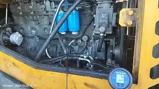 Check pressure oil engine loader SDLG