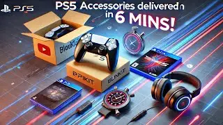 🔥 Ordered a PS5 Controller on Blinkit, Delivered in Just 6 MINS?! 🤯 | Crazy Fast Delivery!