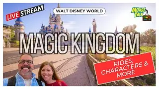 🔴 LIVE: Magic Kingdom Sunday walk in the park | Walt Disney World live stream