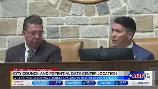 City Council will consider zoning changes for a data center