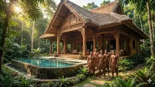 From Jungle Floor to LUXURY Mansion: Building a Private Tropical Paradise - MAXX VONN
