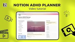 Notion ADHD Planner - Video Tutorial